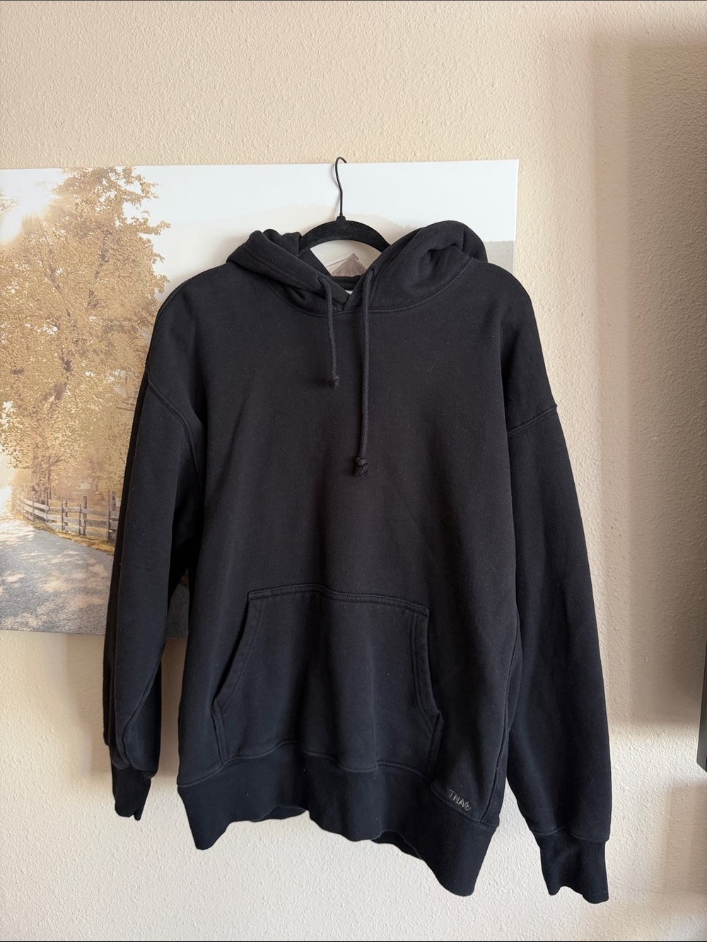 Aritzia TNA sweatfleece cozy fleece boyfriend fit sweatshirt